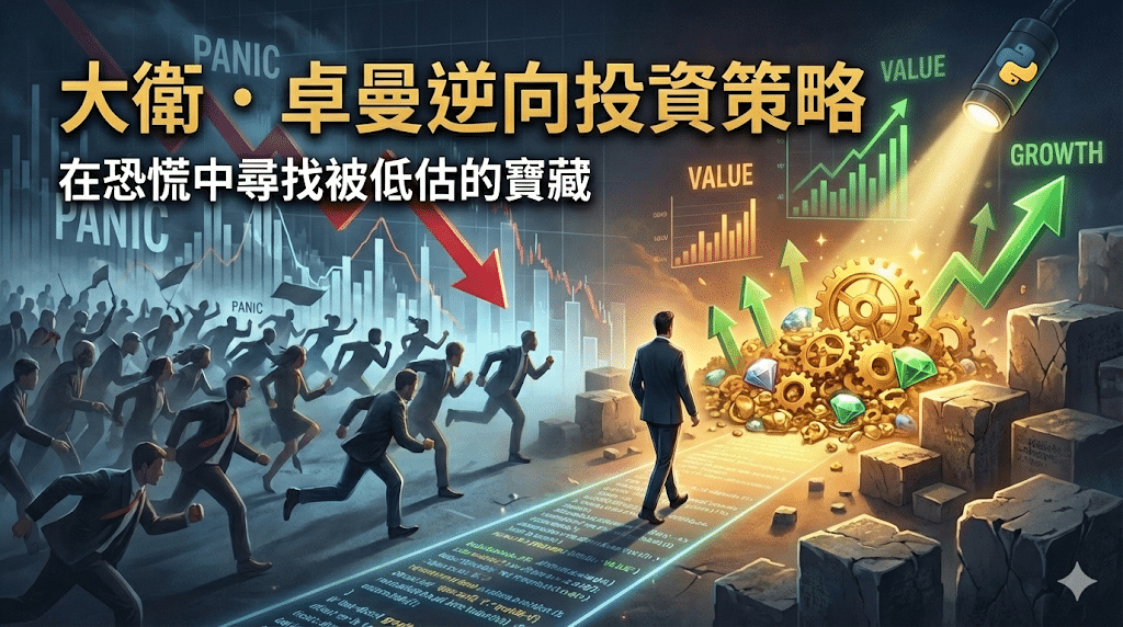 大衛.卓曼逆向投資策略:在恐慌中尋找被低估的寶藏