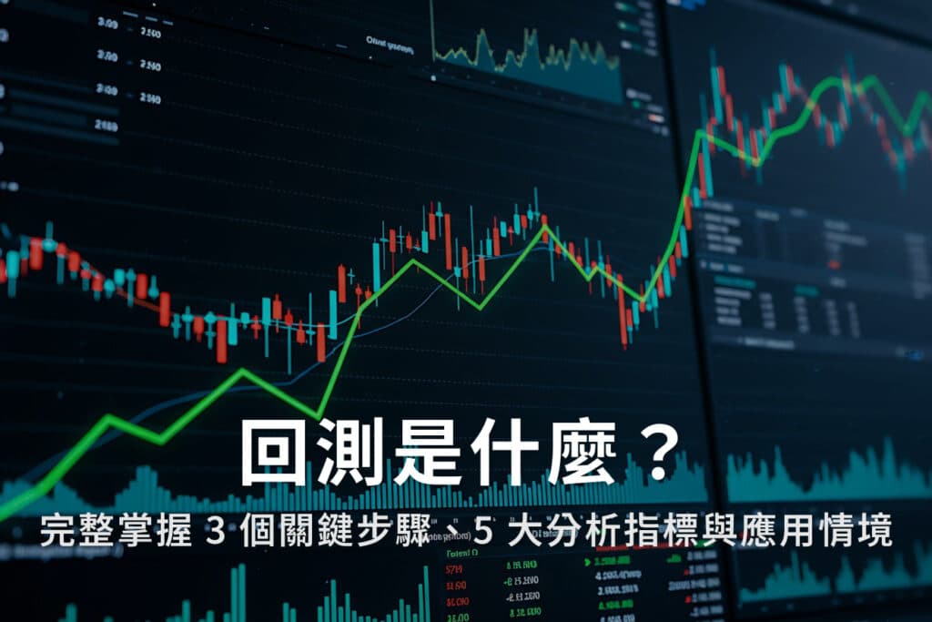 回測是什麼?完整掌握3個關鍵步驟、5大分析指標與應用情境